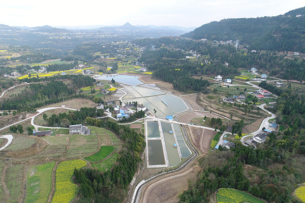 岫云村风光
